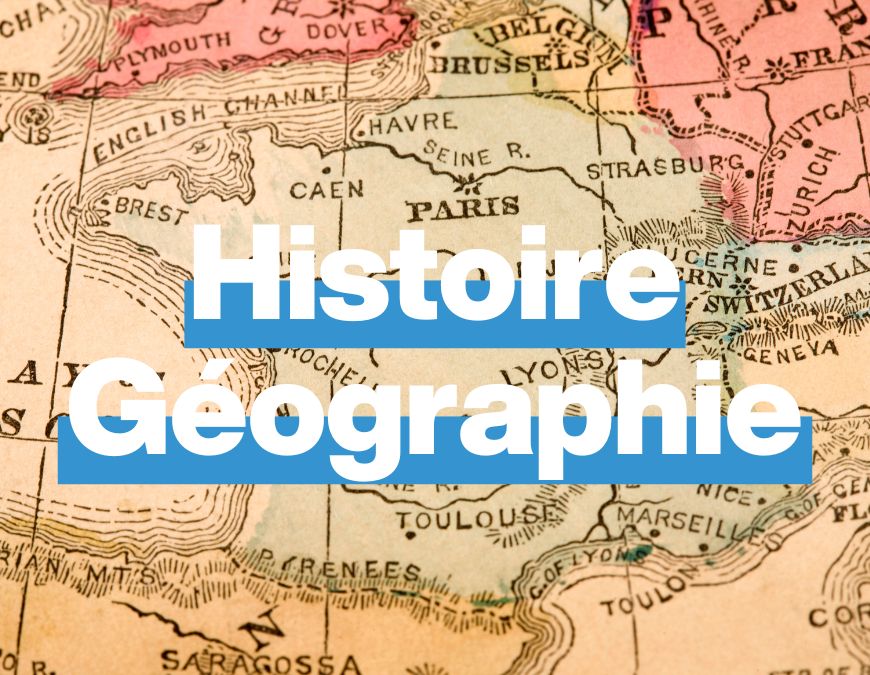 Master M2E – Professeur collèges et lycées en Histoire géographie