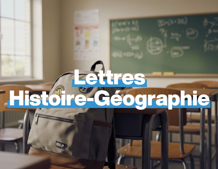 M2E – Professeur de Lettres Histoire et Géographie
